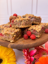 Cargar imagen en el visor de la galería, Cuadritos de limón y frambuesa
