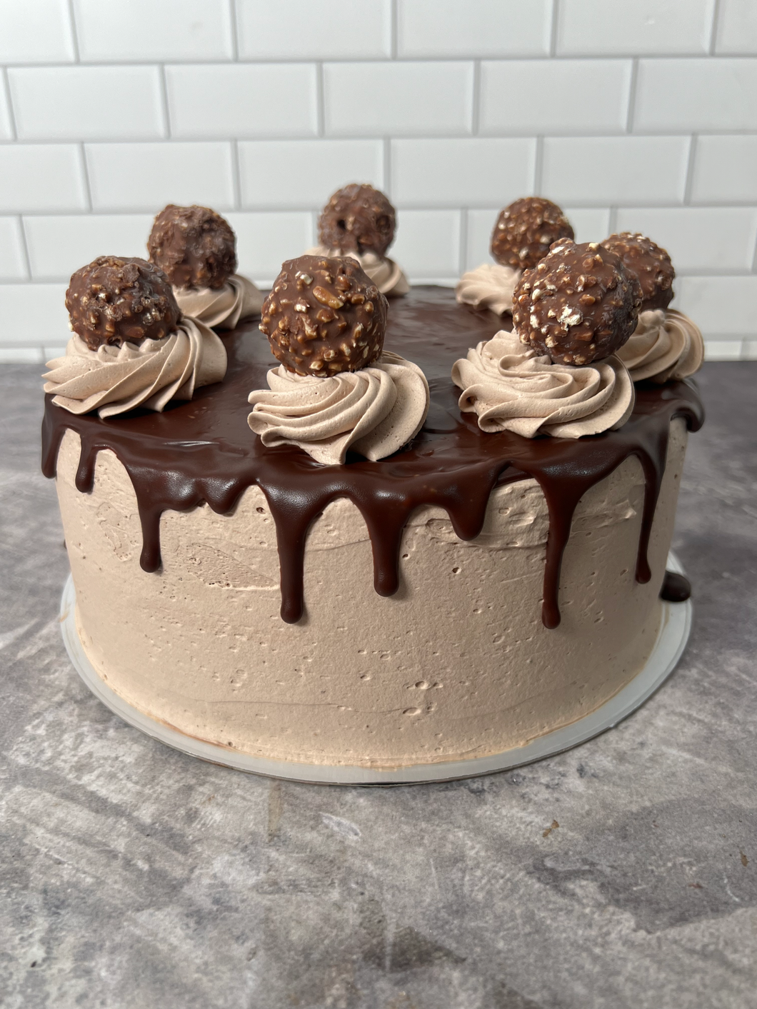 Pastel de Ferrero