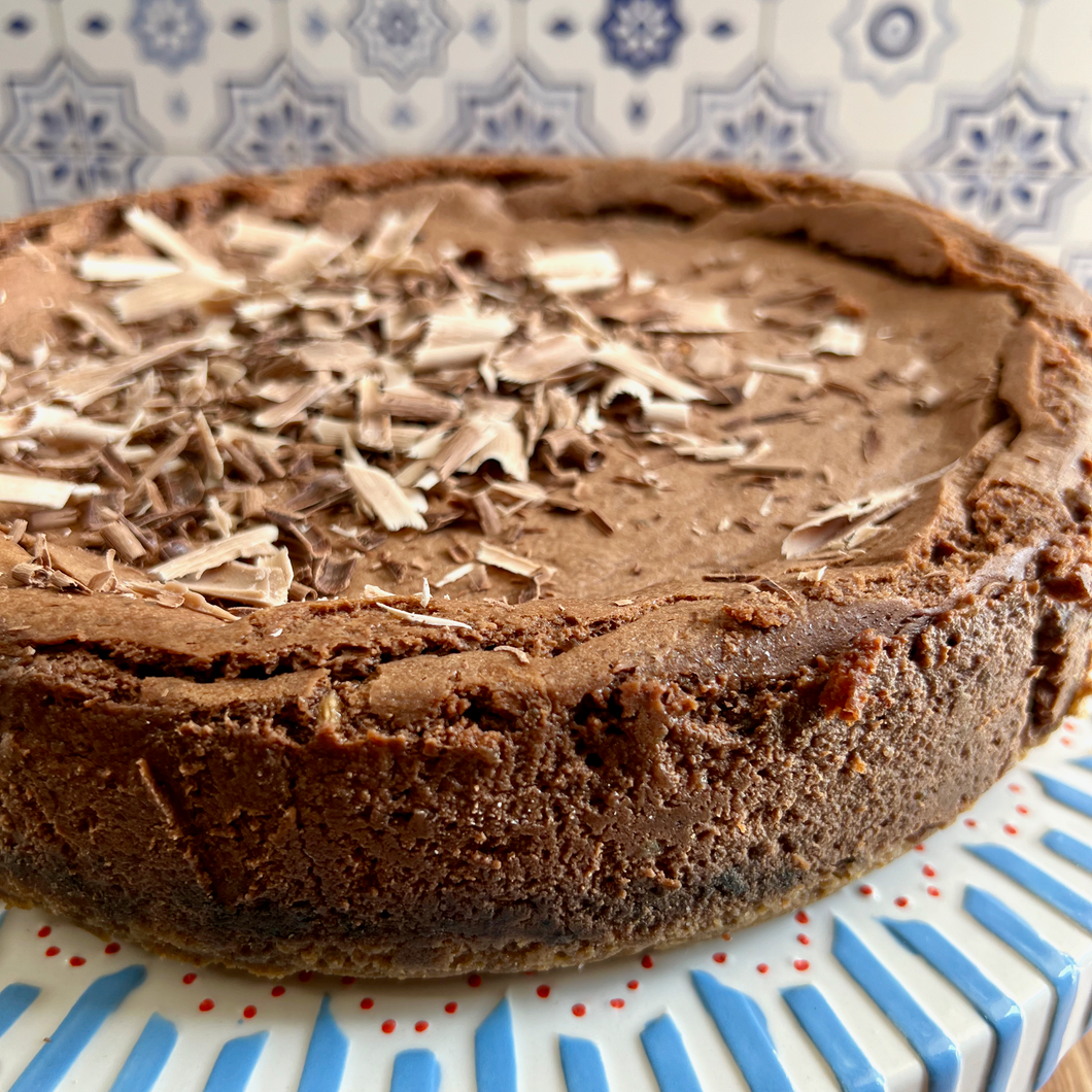 Cheesecake de chocolate