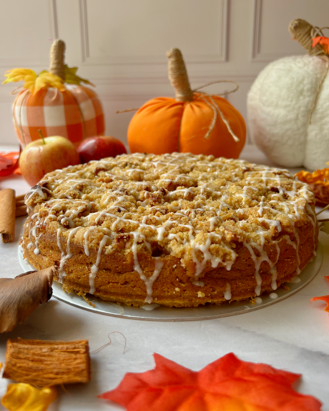 Coffee Cake de Manzana y Calabaza