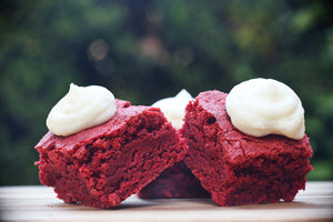 Brownies de Red Velvet
