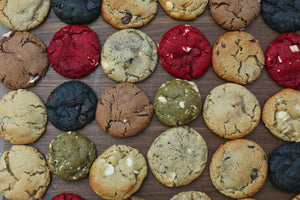 Chispas de tres chocolates